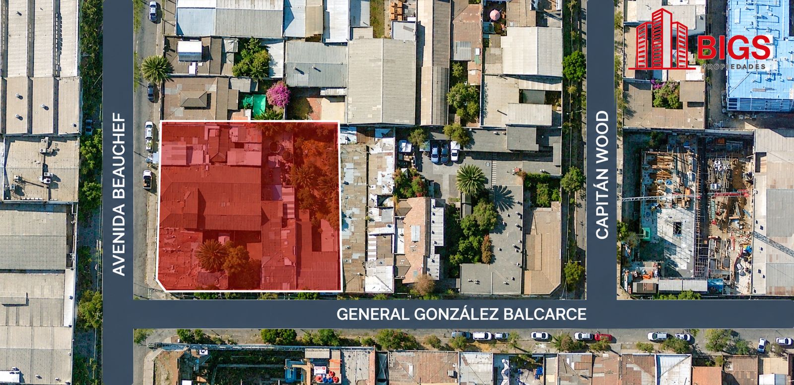 VENTA TERRENO BEAUCHEF | SANTIAGO SUR