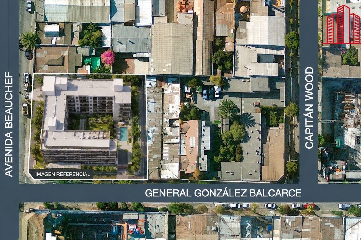 VENTA TERRENO BEAUCHEF | SANTIAGO SUR