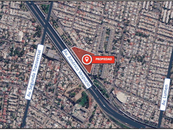TERRENO EN ARRIENDO Y VENTA | AMÉRICO VESPUCIO, MAIPÚ