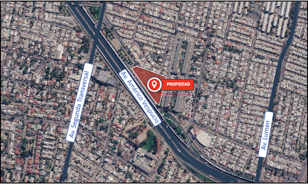 TERRENO EN ARRIENDO Y VENTA | AMÉRICO VESPUCIO, MAIPÚ