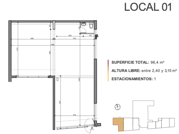 LOCALES COMERCIALES EN VENTA O ARRIENDO