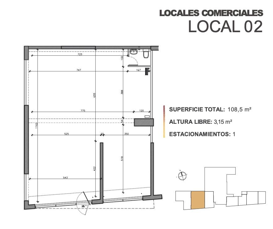 LOCALES COMERCIALES EN VENTA O ARRIENDO