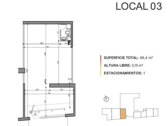 LOCALES COMERCIALES EN VENTA O ARRIENDO