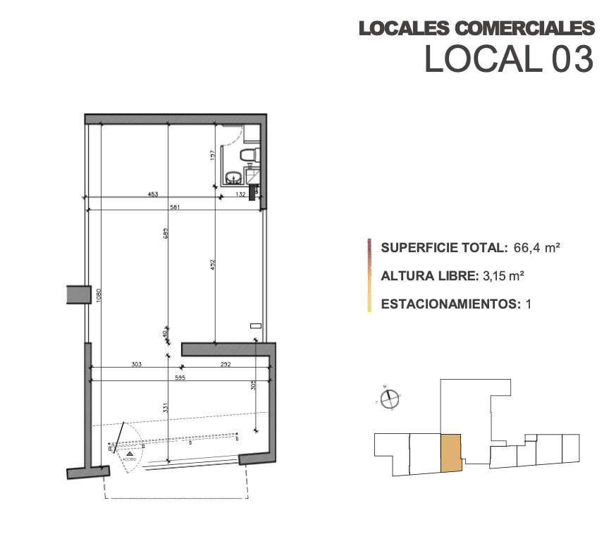 LOCALES COMERCIALES EN VENTA O ARRIENDO